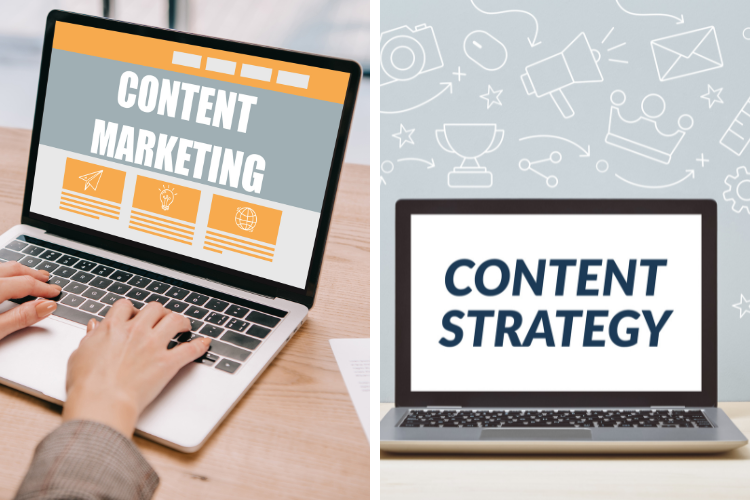 content marketing vs content strategy