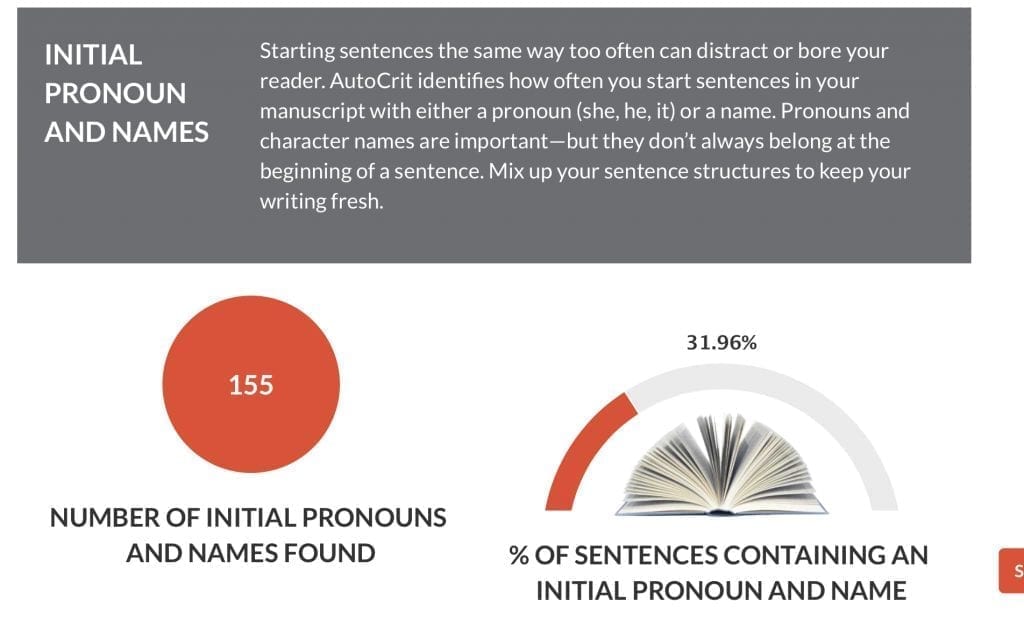 Autocrit Initial Pronouns