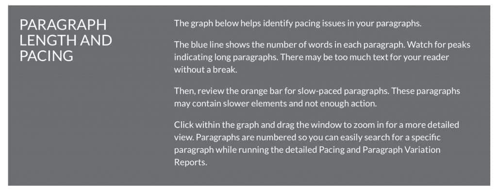 Autocrit paragraph length and pacing